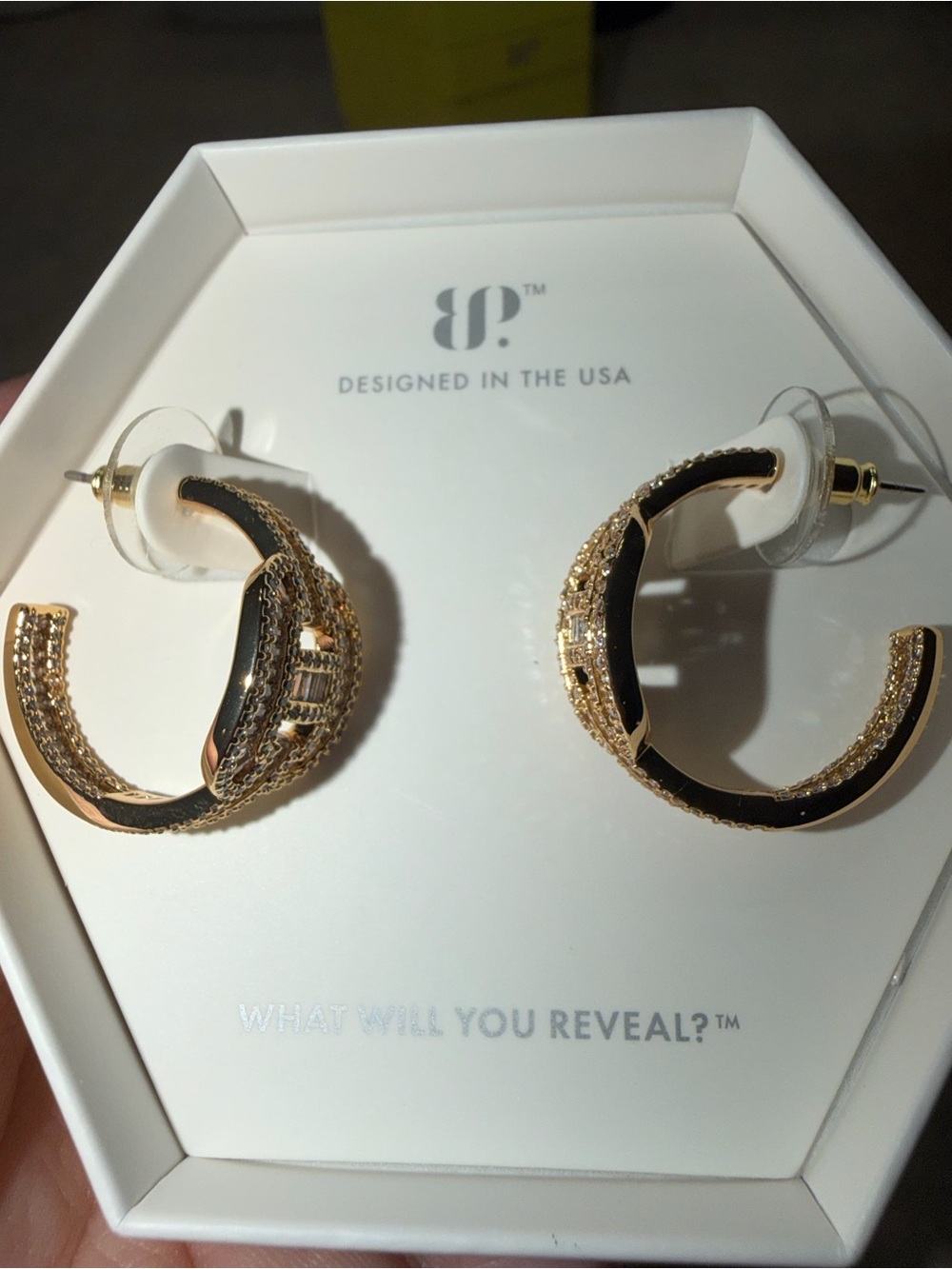 Bomb Party Exclusive Bring Back Earrings-Romantic Nights Lemon on Gold ER67619
